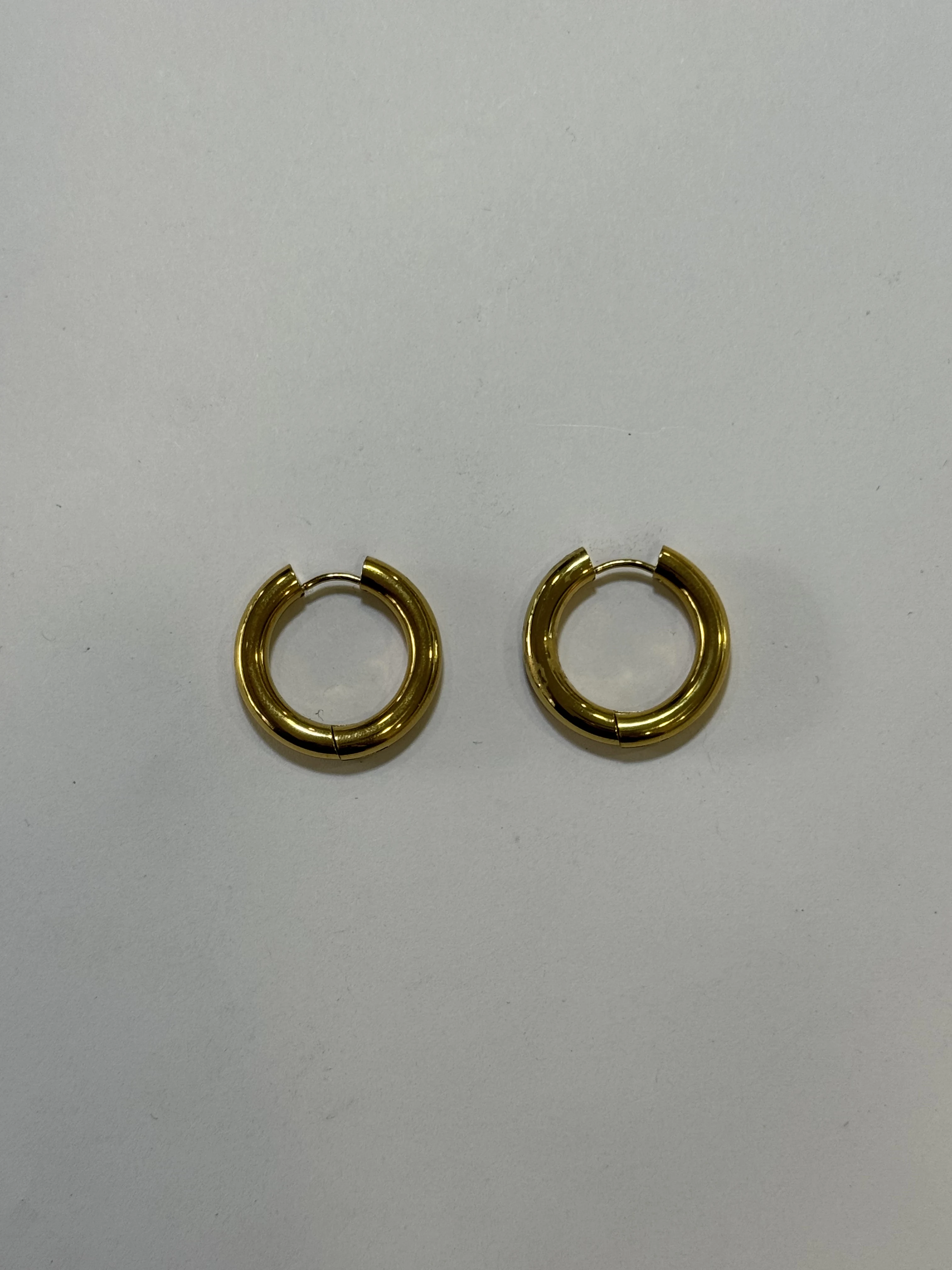 Aretes Acero Inoxidable 18k - 28