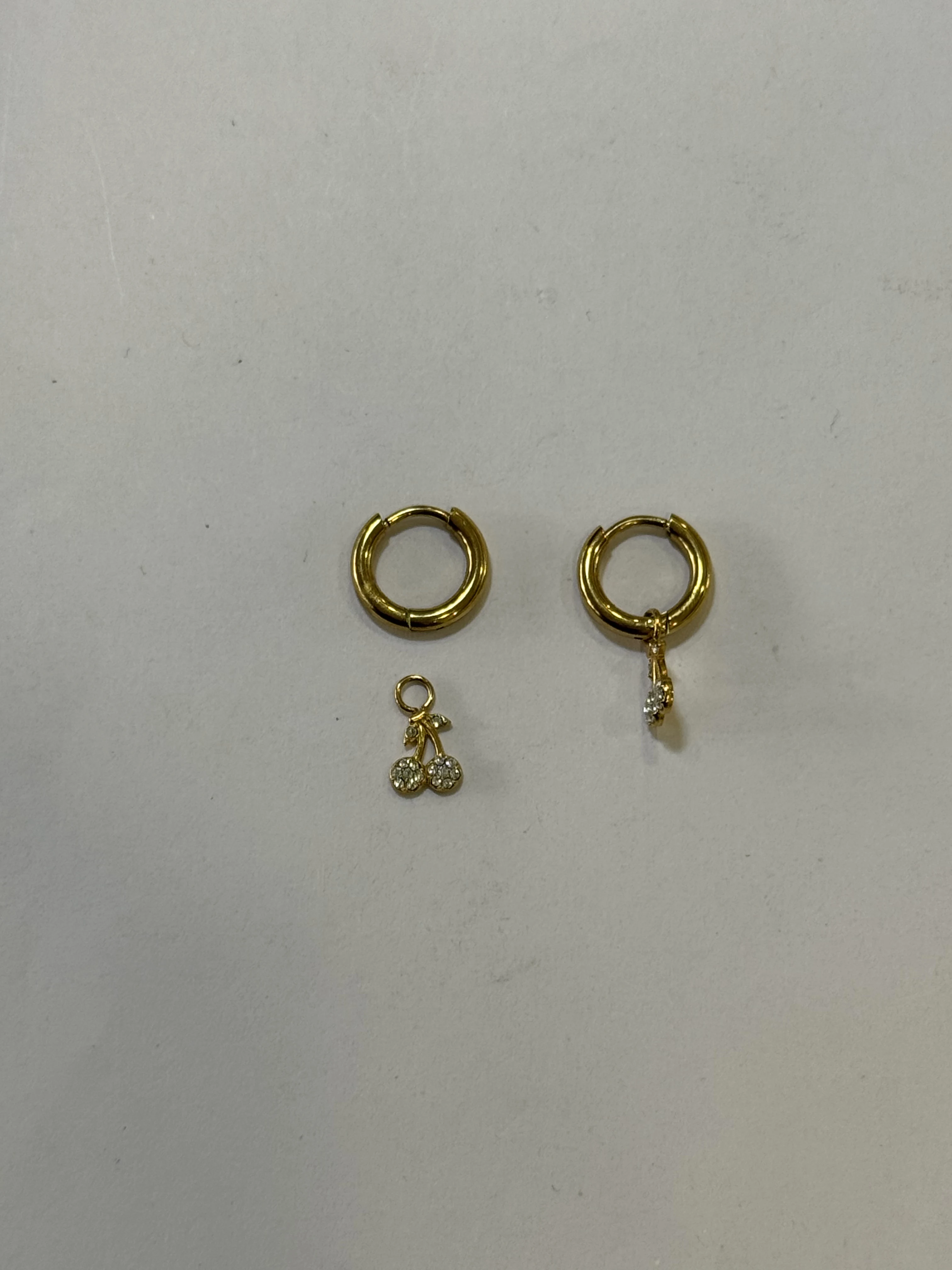 Aretes Acero Inoxidable 18k - 24