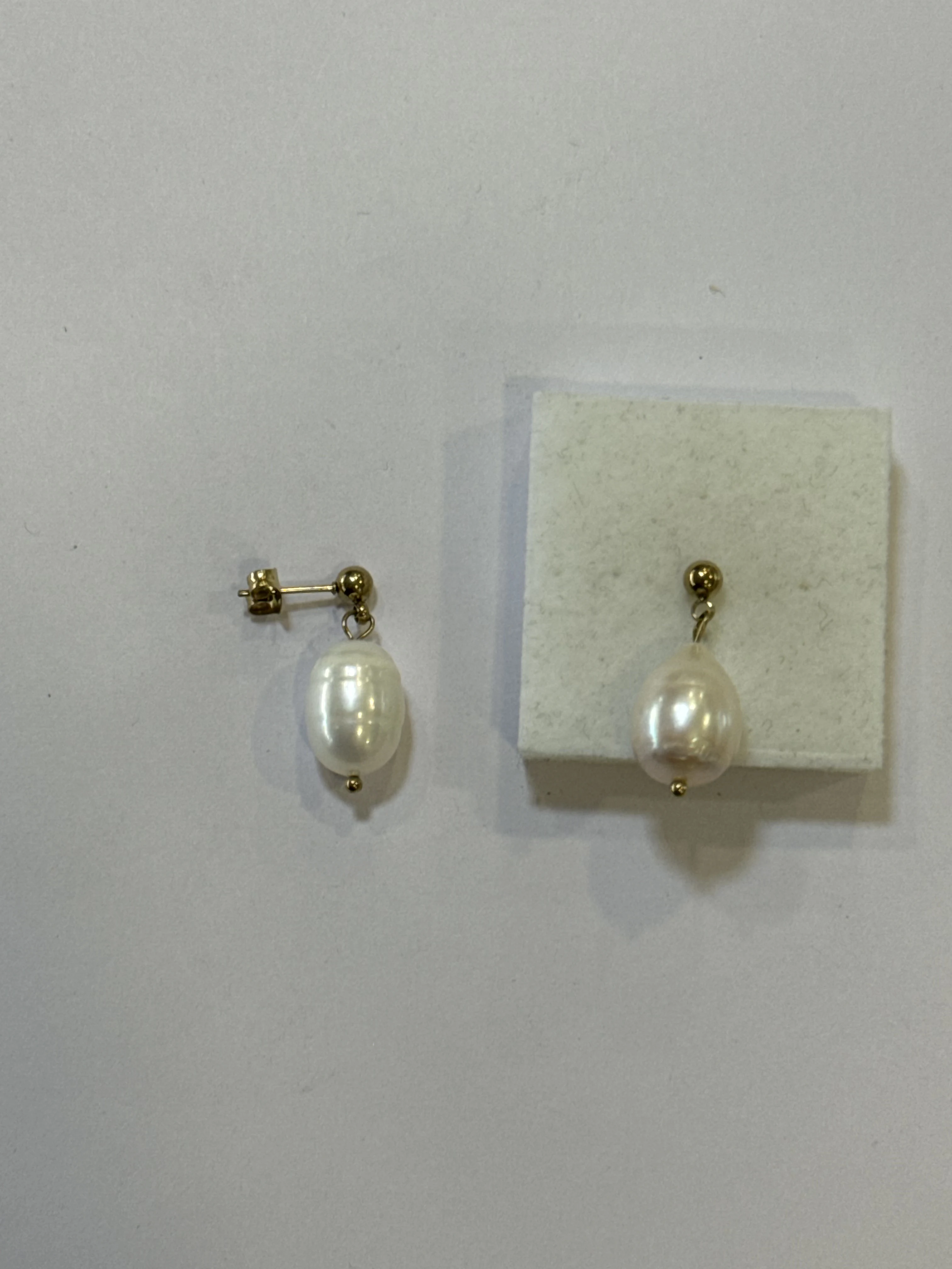 Aretes Acero Inoxidable 18k - 21