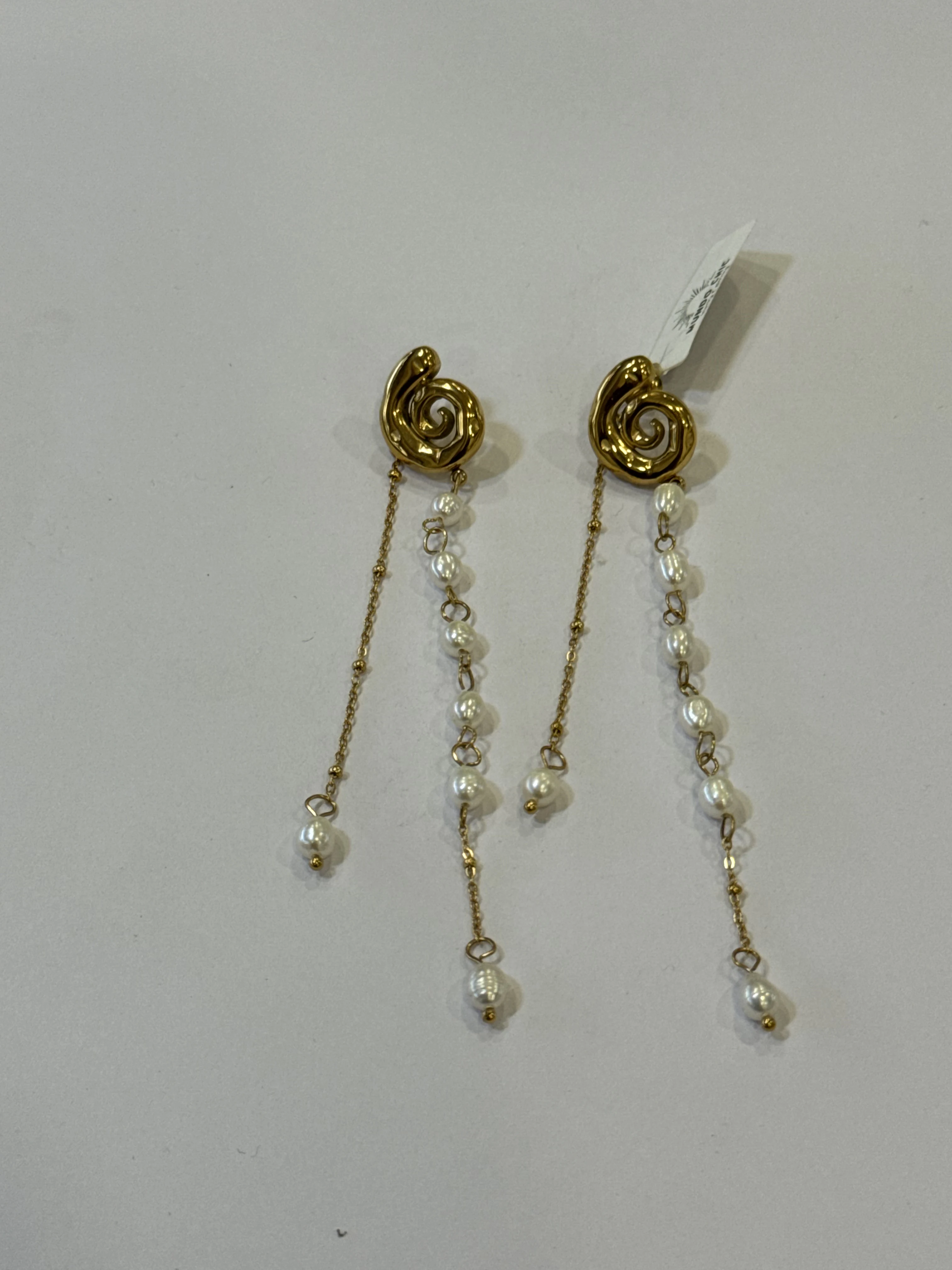 Aretes Acero Inoxidable 18k - 11