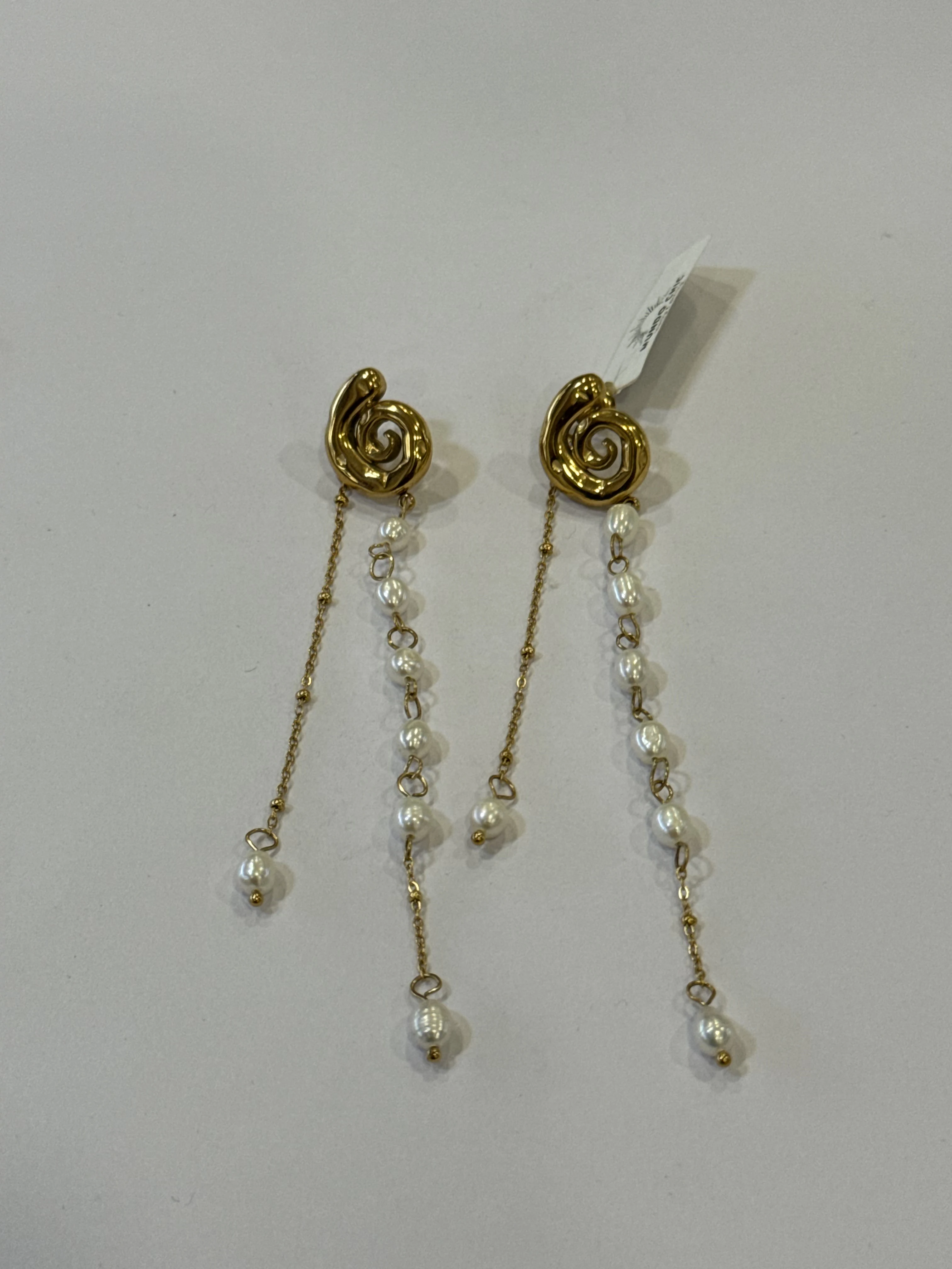 Aretes Acero Inoxidable 18k - 10