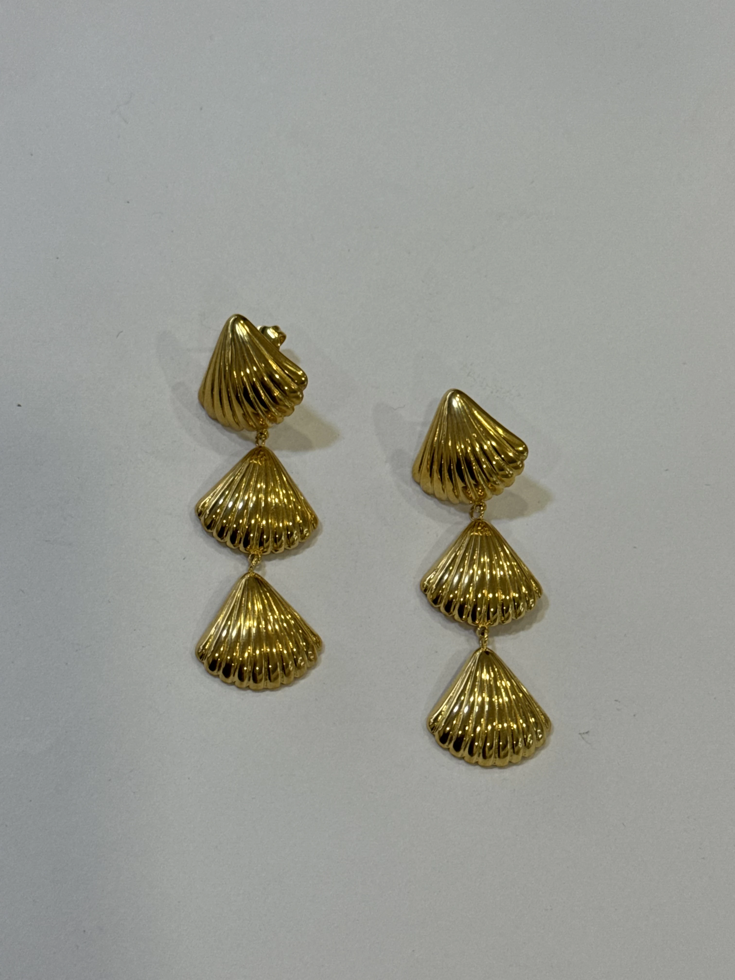 Aretes Acero Inoxidable 18k - 6
