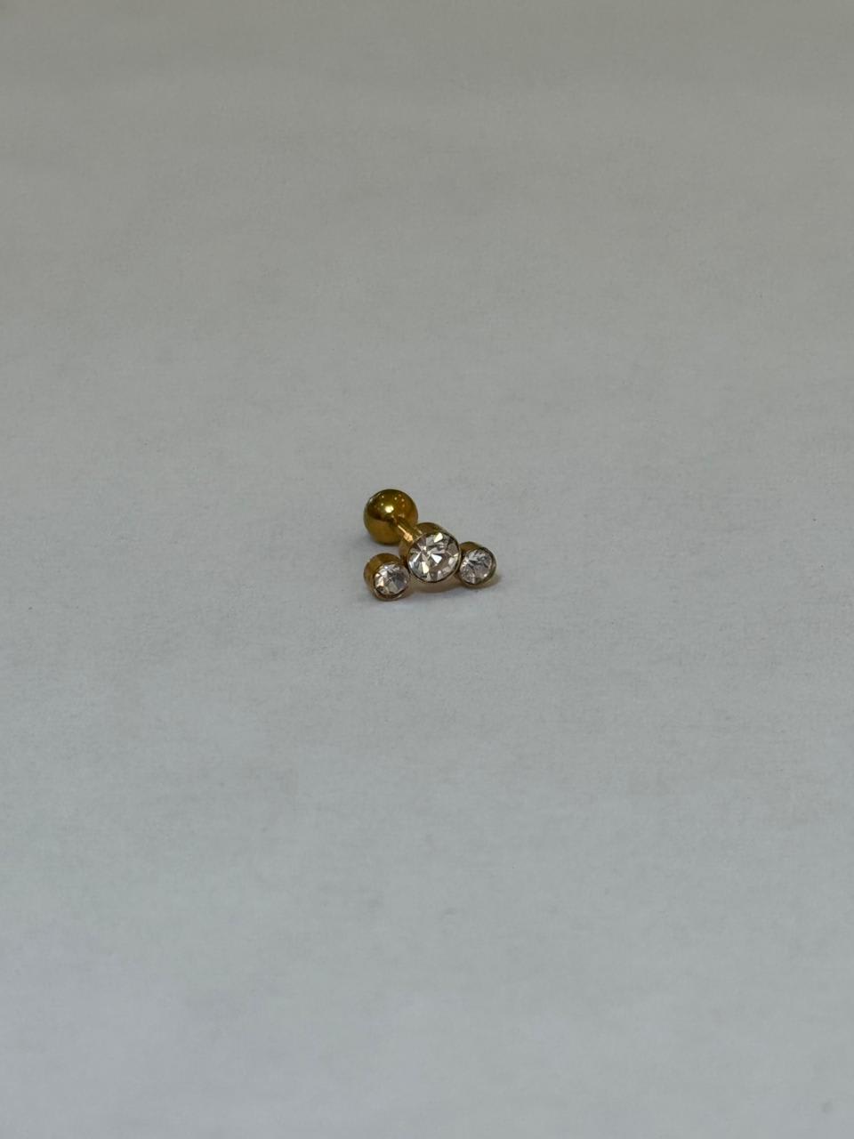 Piercing de acero quirúrgico grado implante 316L - 63