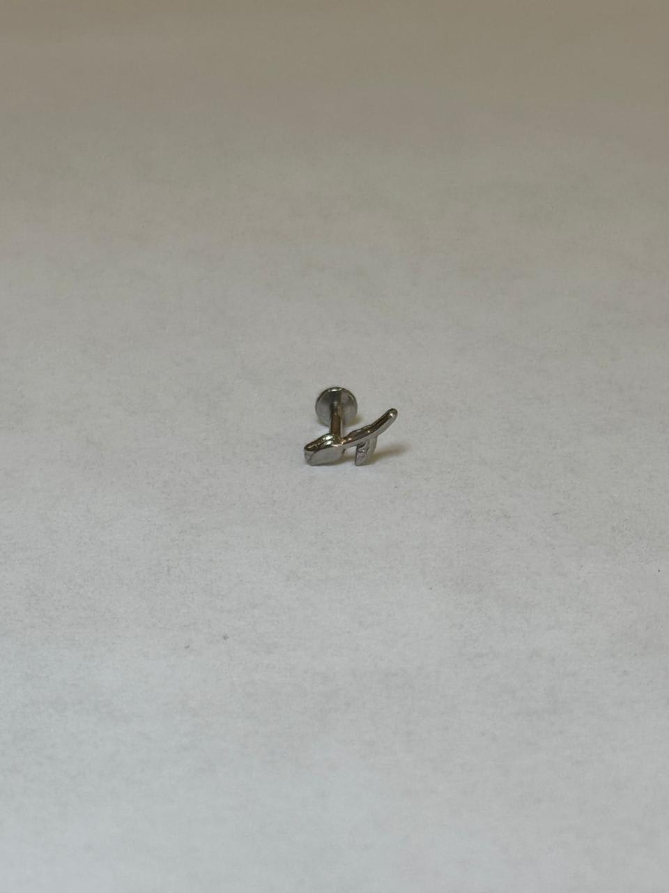 Piercing de acero quirúrgico grado implante 316L - 62