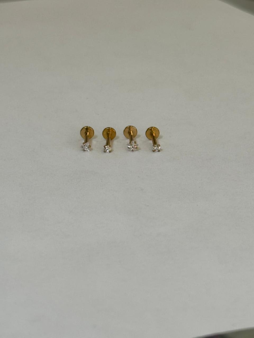 Piercing de acero quirúrgico grado implante 316L - 52