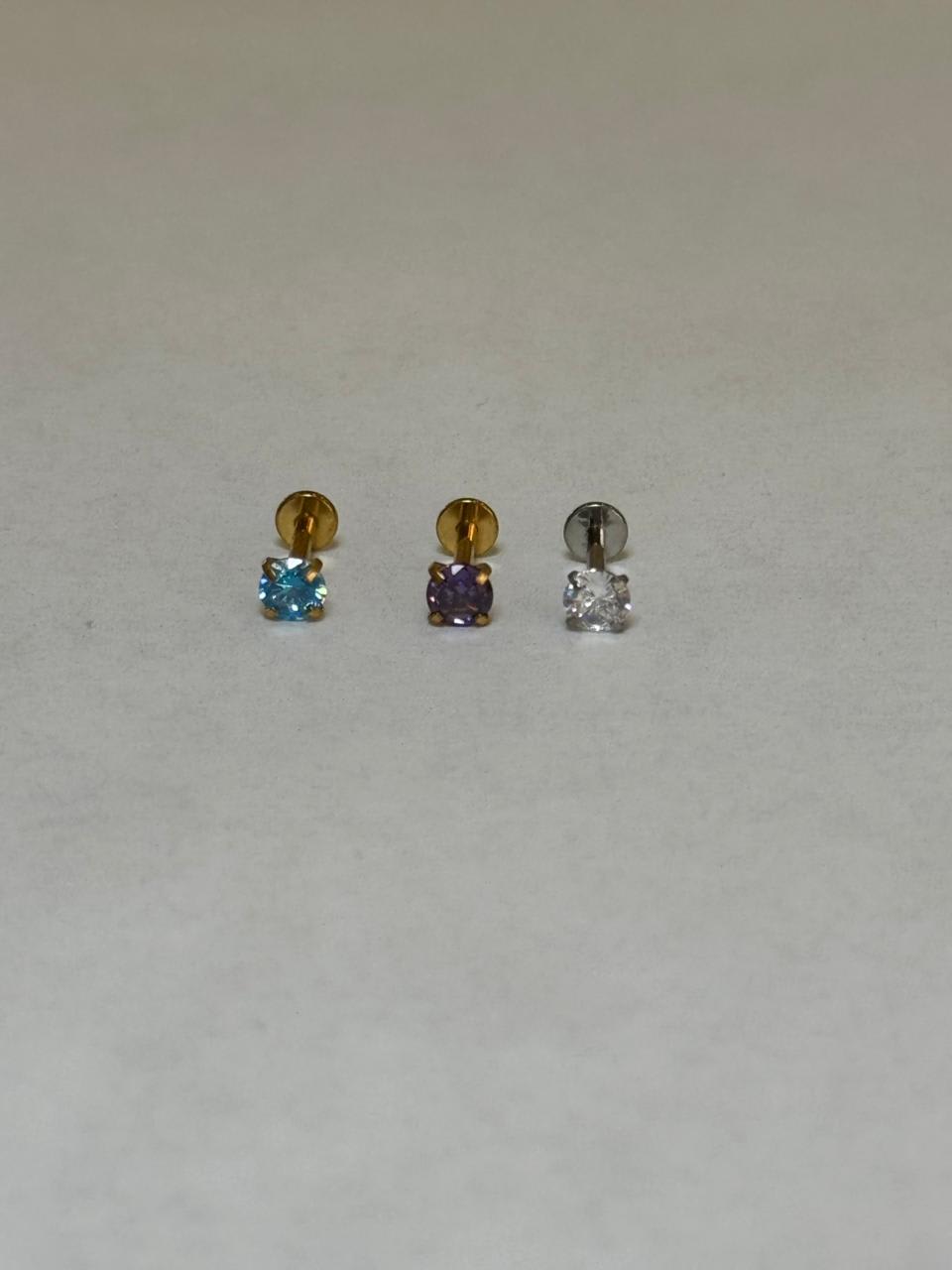 Piercing de acero quirúrgico grado implante 316L - 50
