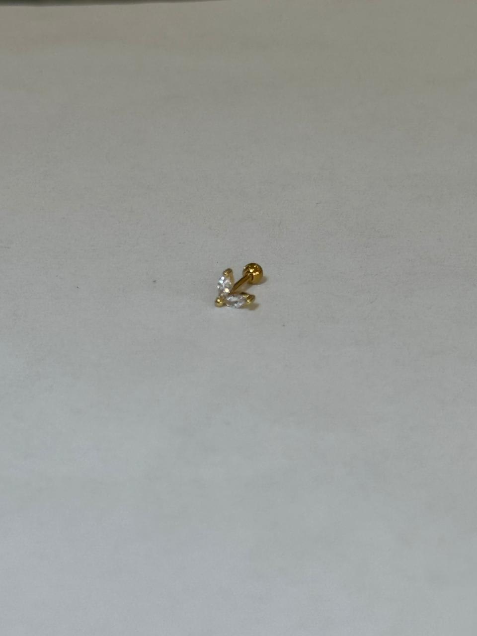 Piercing de acero quirúrgico grado implante 316L - 44