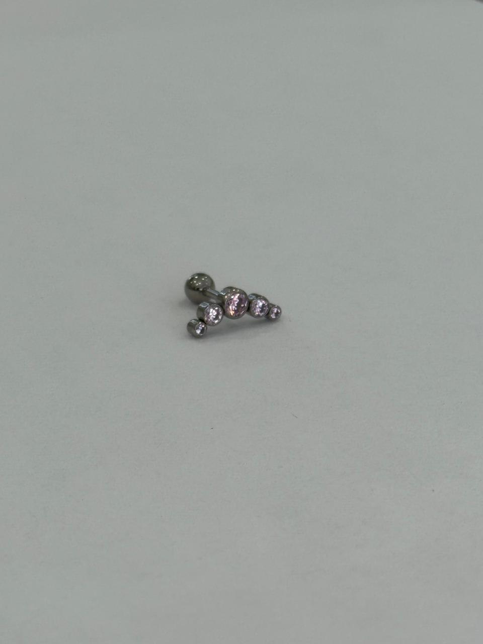 Piercing de acero quirúrgico grado implante 316L - 38