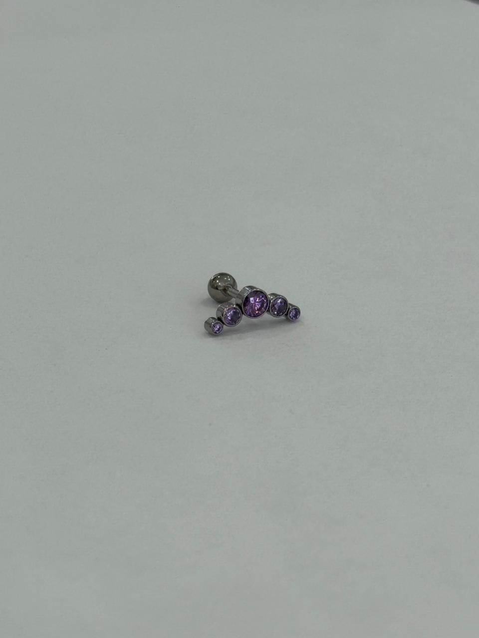 Piercing de acero quirúrgico grado implante 316L - 39