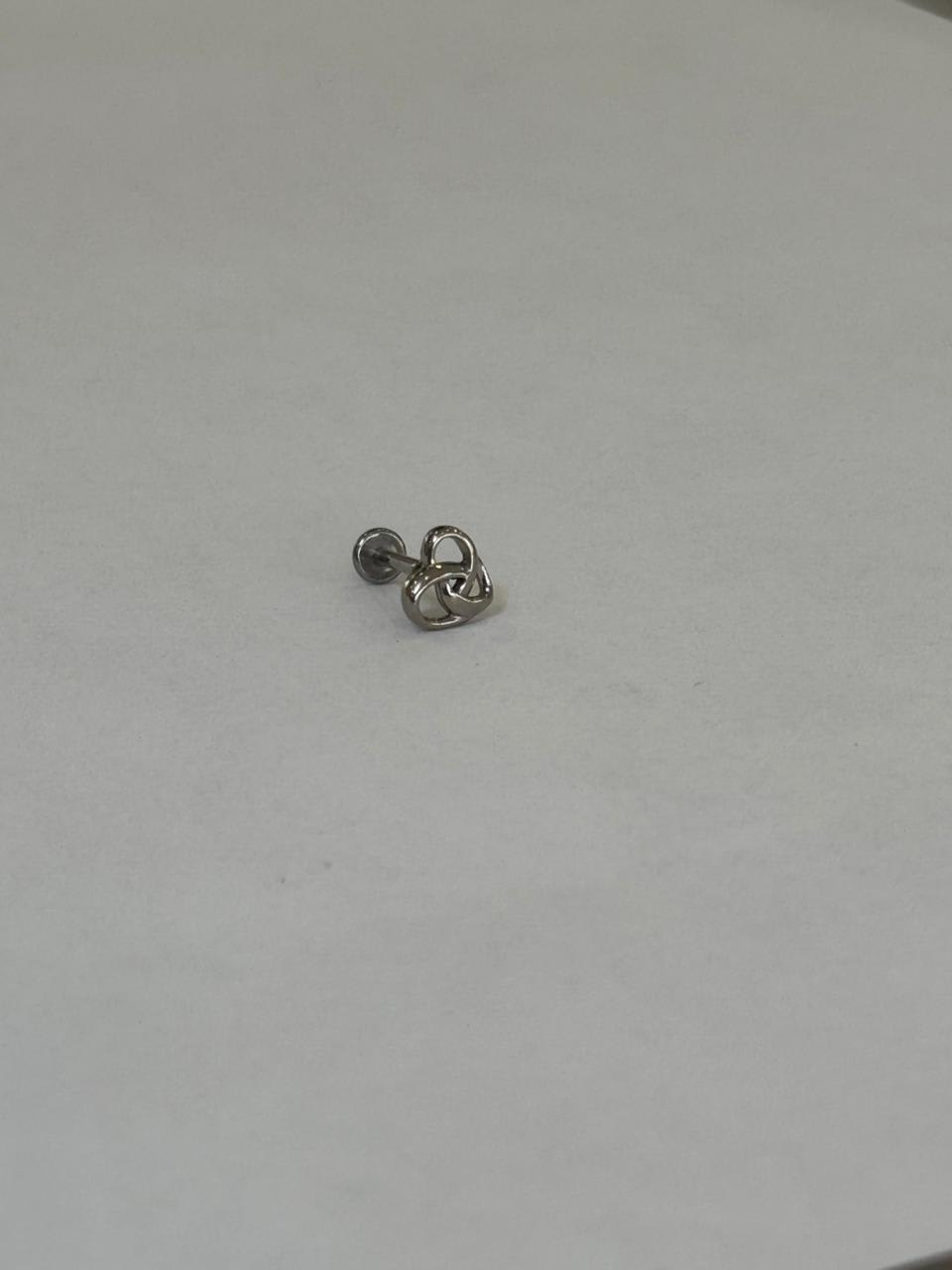 Piercing de acero quirúrgico grado implante 316L - 32