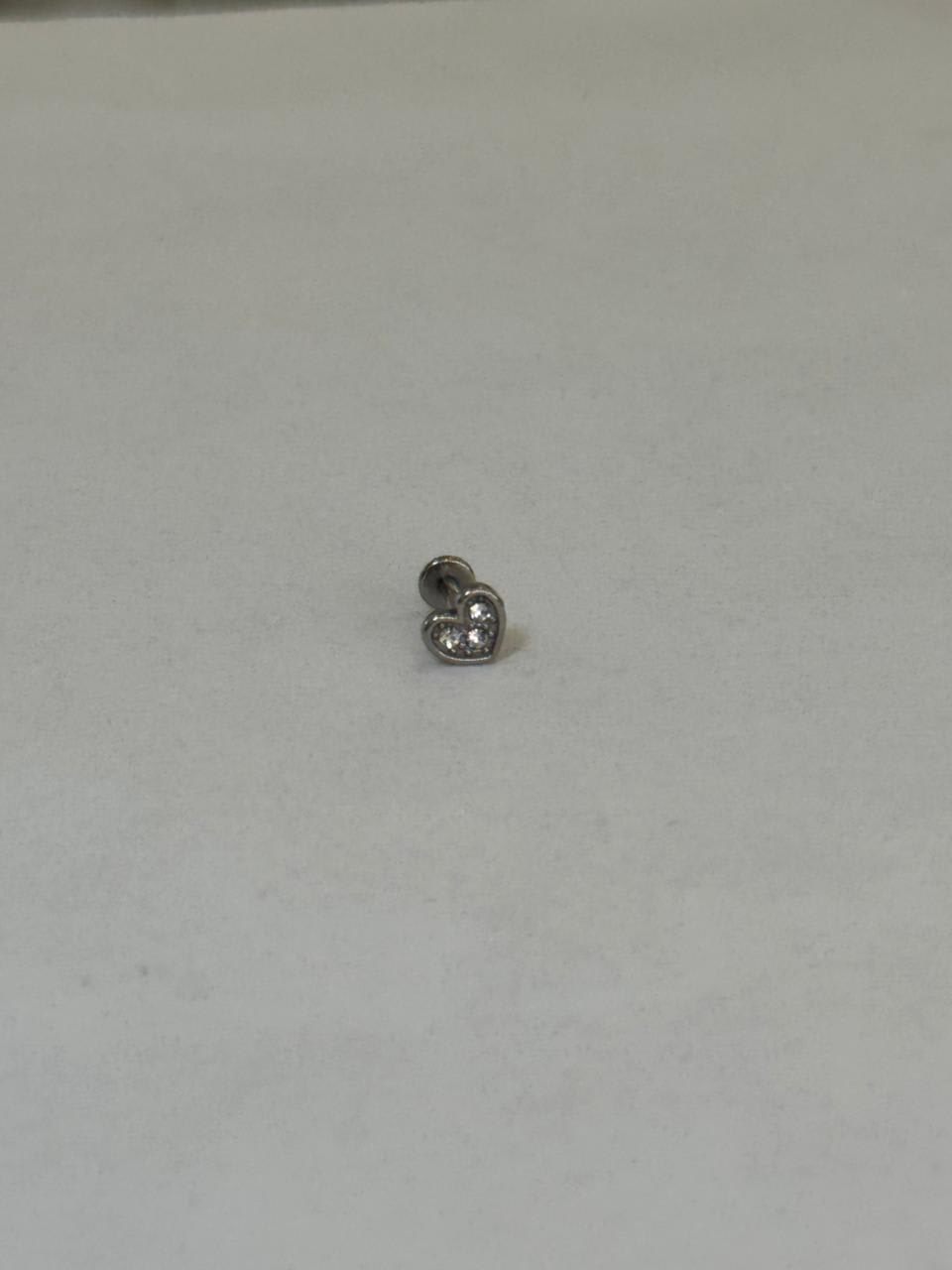 Piercing de acero quirúrgico grado implante 316L - 31