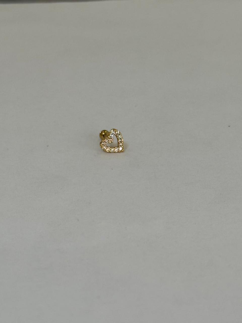 Piercing de acero quirúrgico grado implante 316L - 23