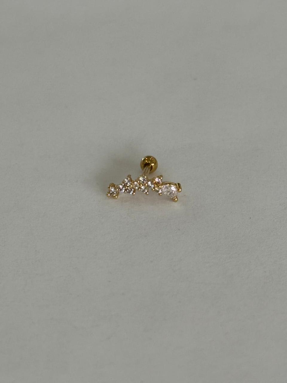 Piercing de acero quirúrgico 316L - 22