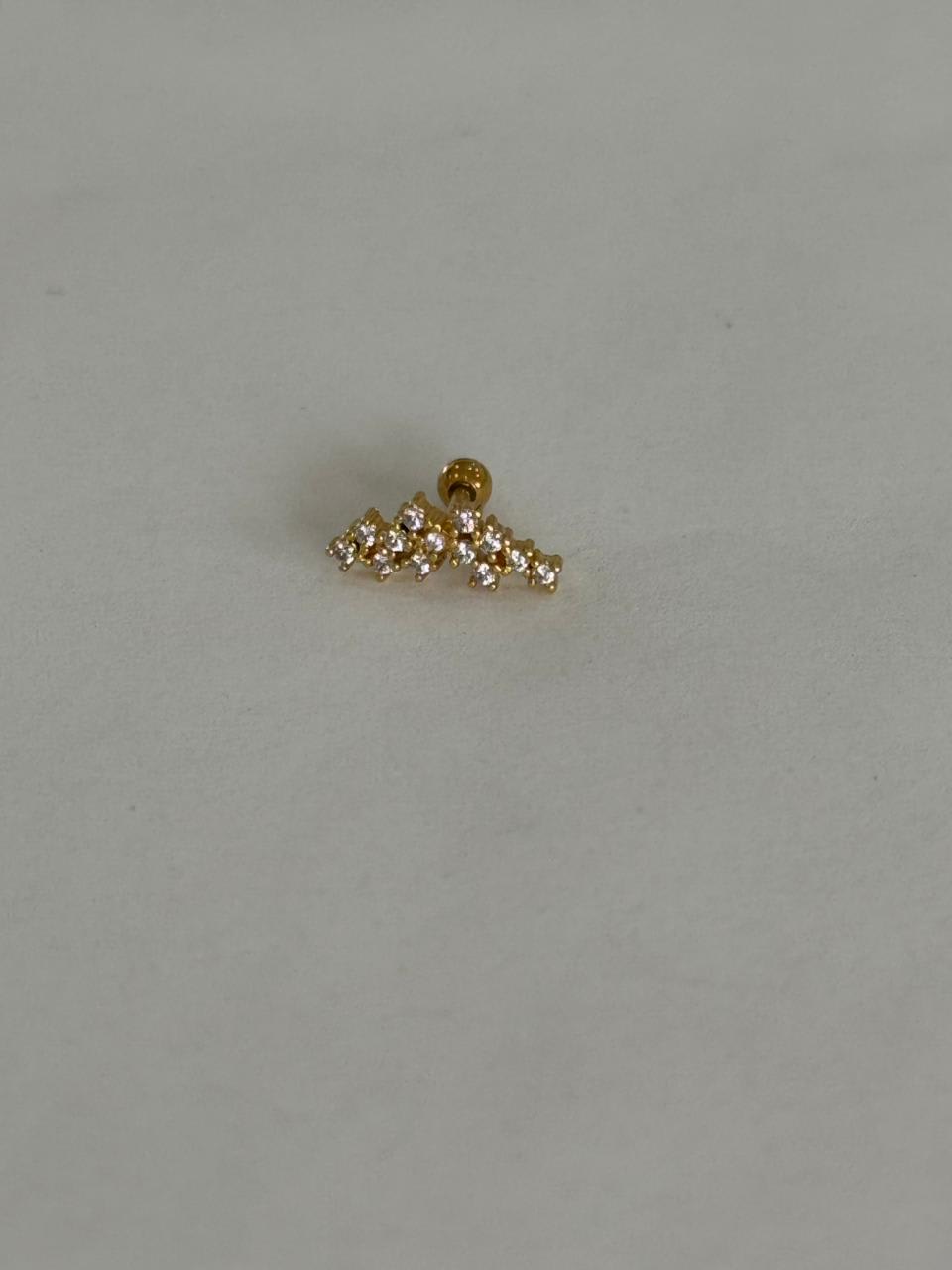 Piercing de acero quirúrgico grado implante 316L - 11