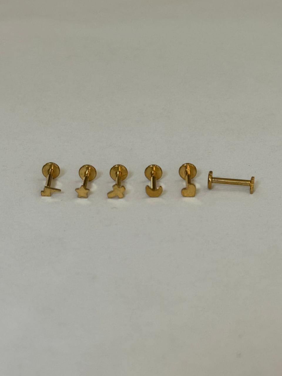 Piercing de acero quirúrgico grado implante 316L - 1