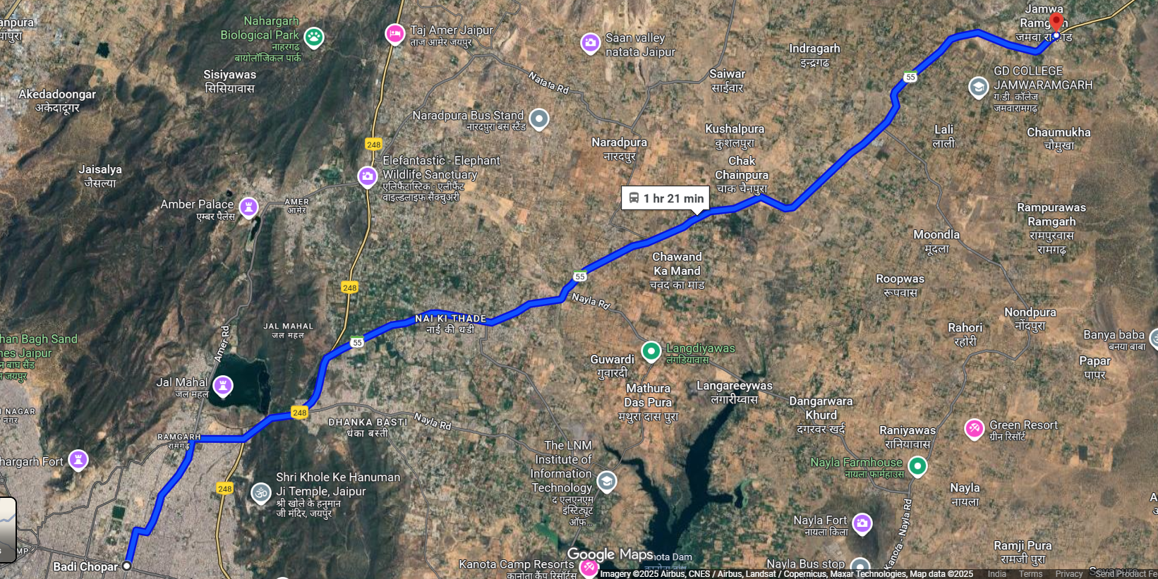 jaipur lowfloor bus route 30