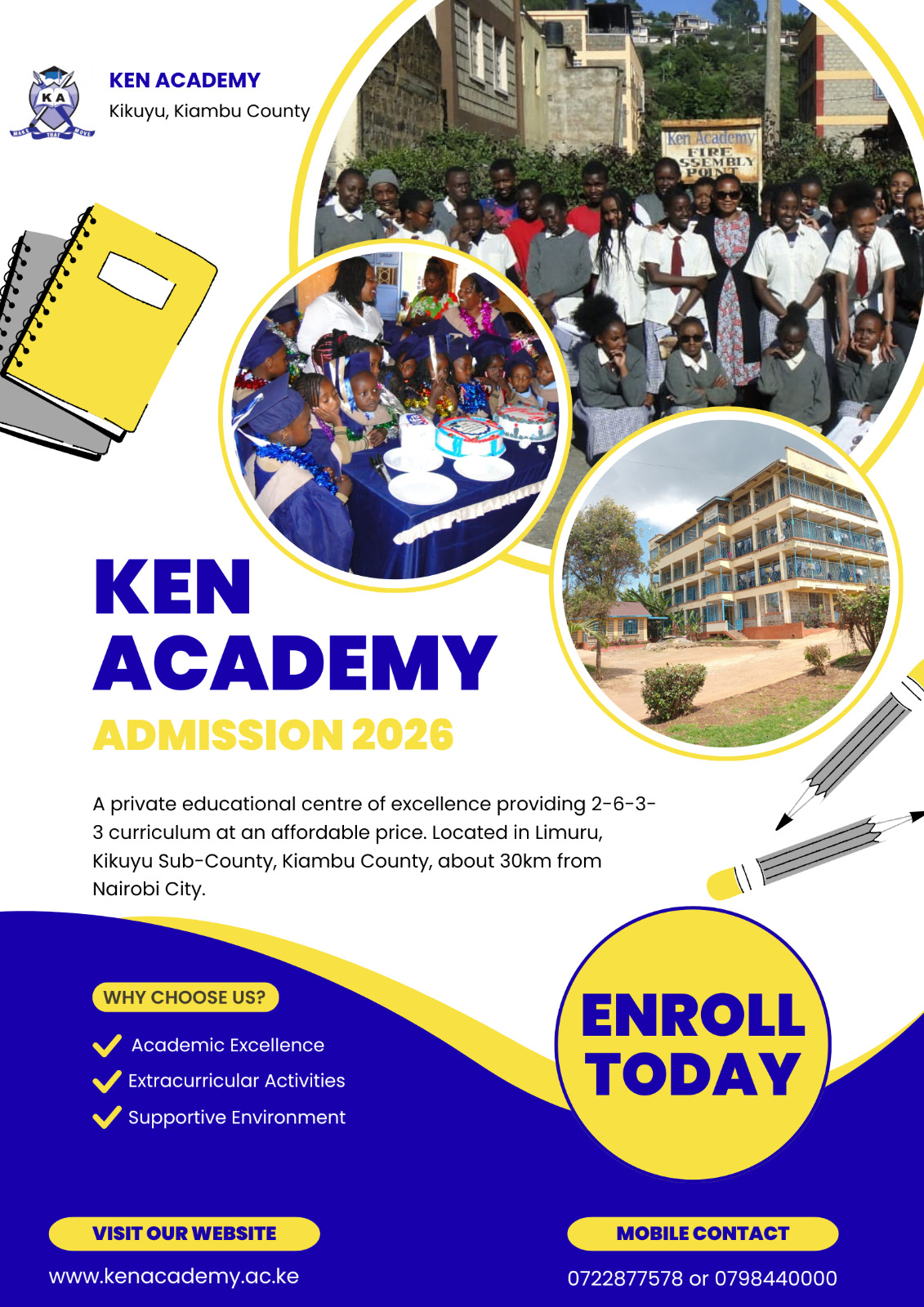 Admission 2026 poster