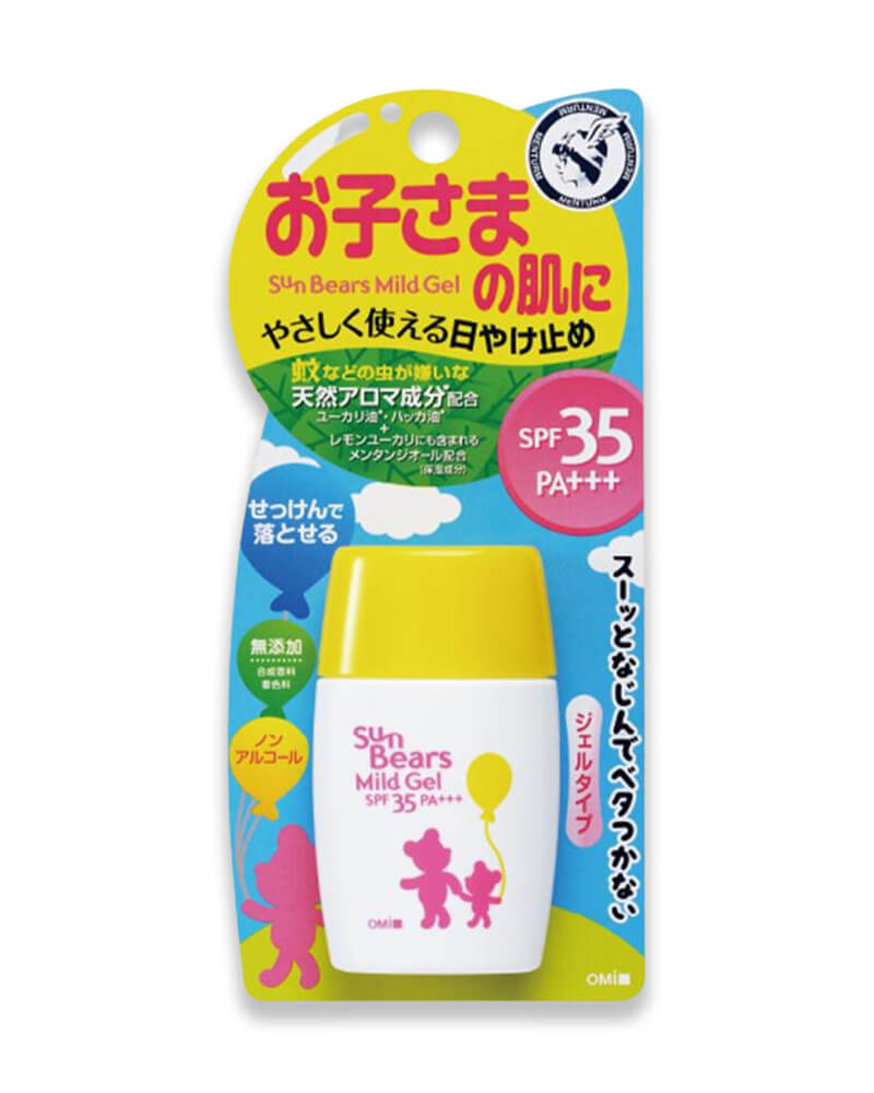 GEL CHỐNG NẮNG LÀNH TÍNH CHO TRẺ EM OMI SUN BEARS SPF35 PA+++