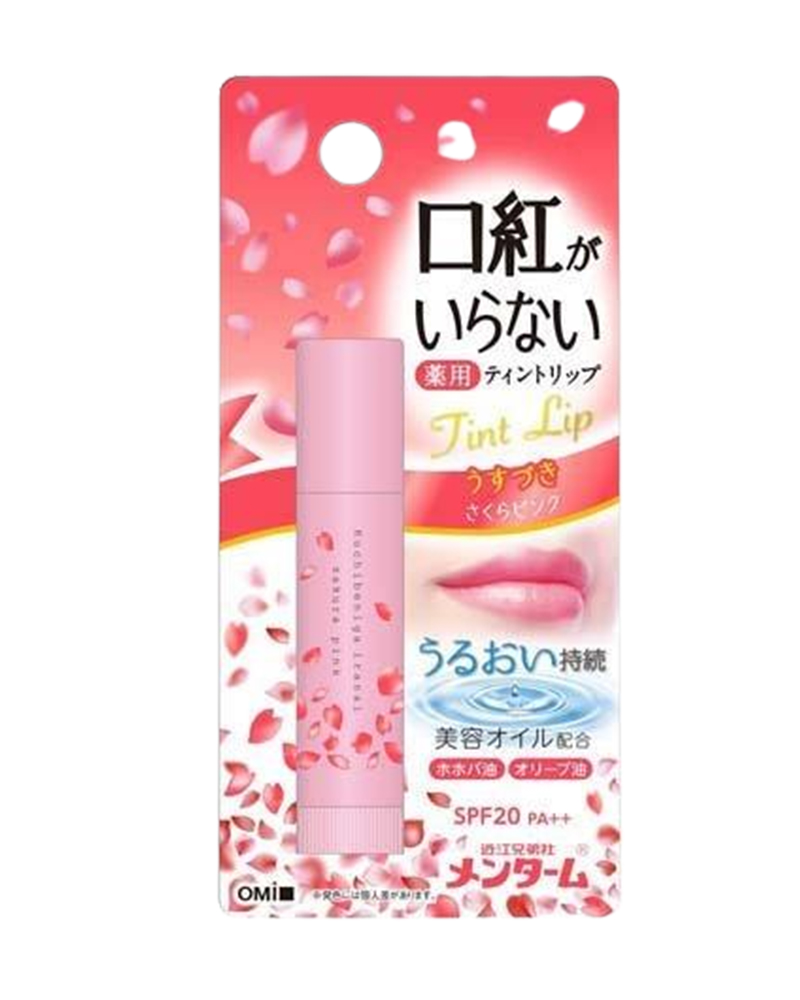 SON DƯỠNG MÔI MÀU HỒNG CAM OMI MENTURM KUCHIBENIGA IRANAI