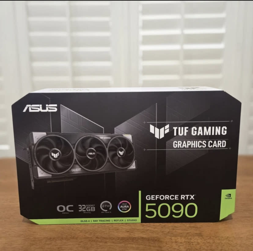 ASUS TUF Gaming GeForce RTX 5090 32GB GDDR7 Gaming Graphics Card New / Sealed. - Image 1