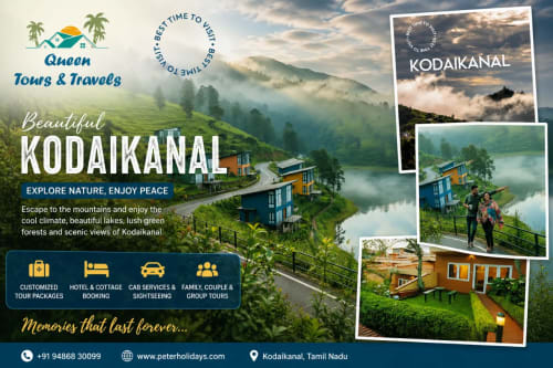 Best Travel Agency in Kodaikanal for Hassle-Free Travel - Peter Holidays