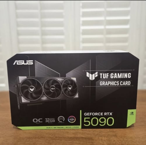ASUS TUF Gaming GeForce RTX 5090 32GB GDDR7 Gaming Graphics Card New / Sealed.