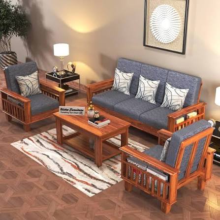 Premium Wooden Furniture Set For Sale
