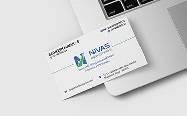 nivas industries portfolio businesscard nivas-industries-portfolio-businesscard