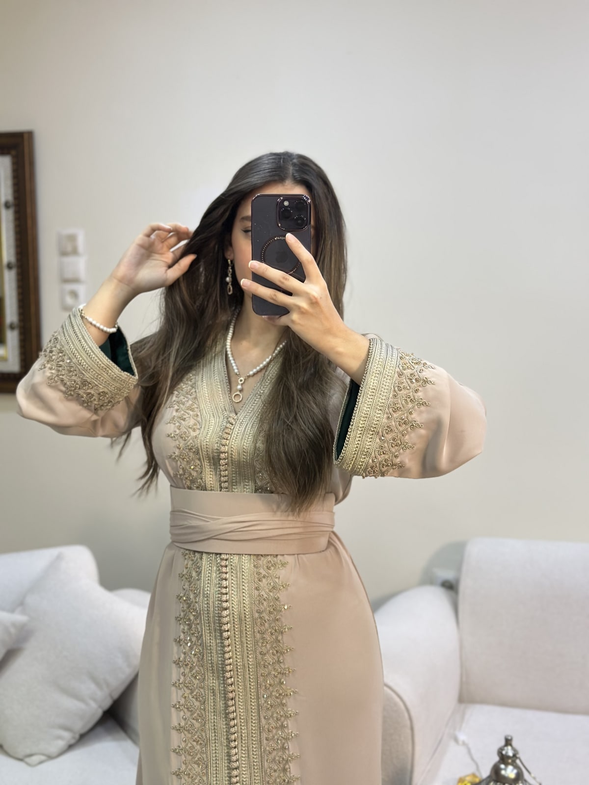 Caftan Aya - Beige