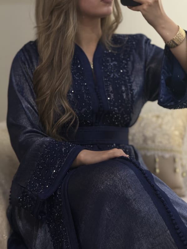Caftan Yakout Perlé