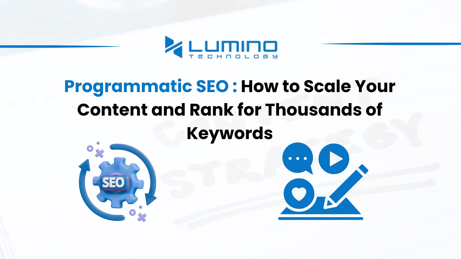 programmatic SEO strategy to scale content and rank for thousands of keywords