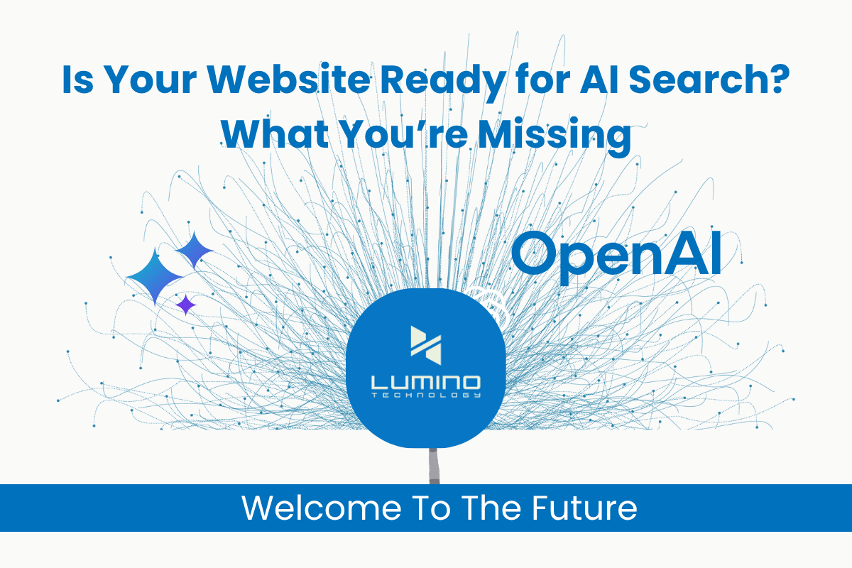 AI search readiness audit showing a website scorecard for generative search visibility.
