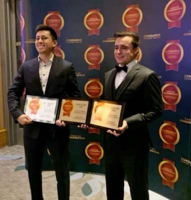 Milani receives the 2020 Consumer Choice Award