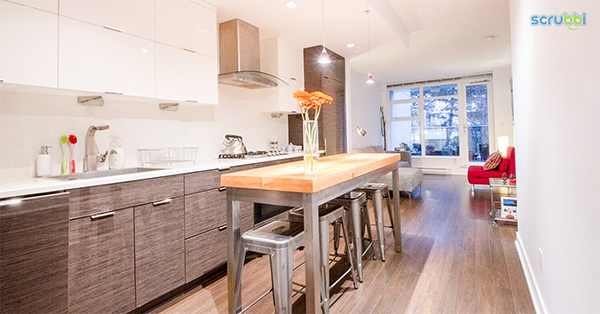 A beautifully clean home.