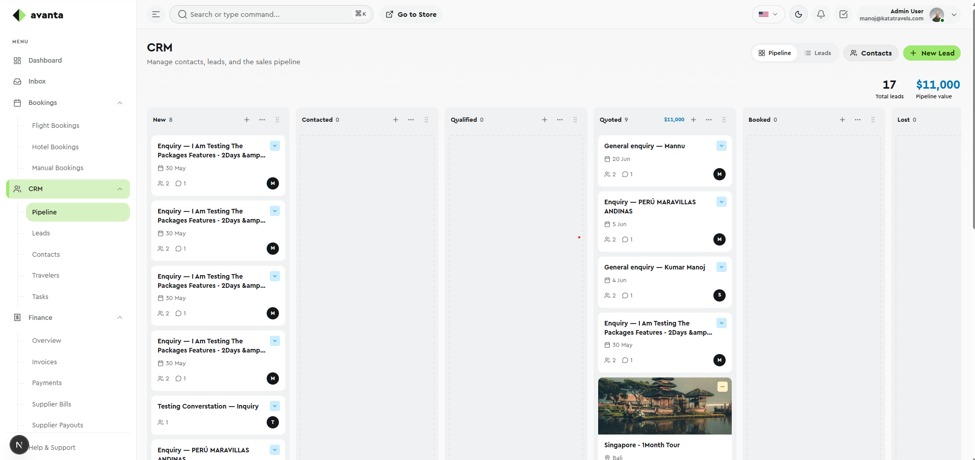Avanta - Multi-Tenant Booking System — screenshot 2