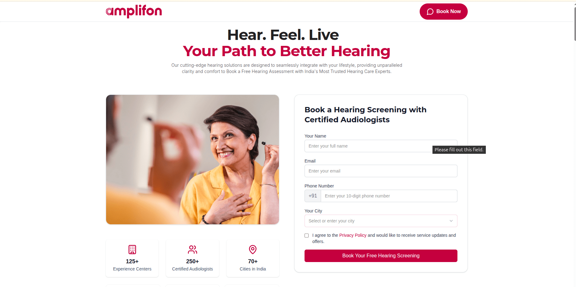 Hear. Feel. Live   Your Path to Better Hearing