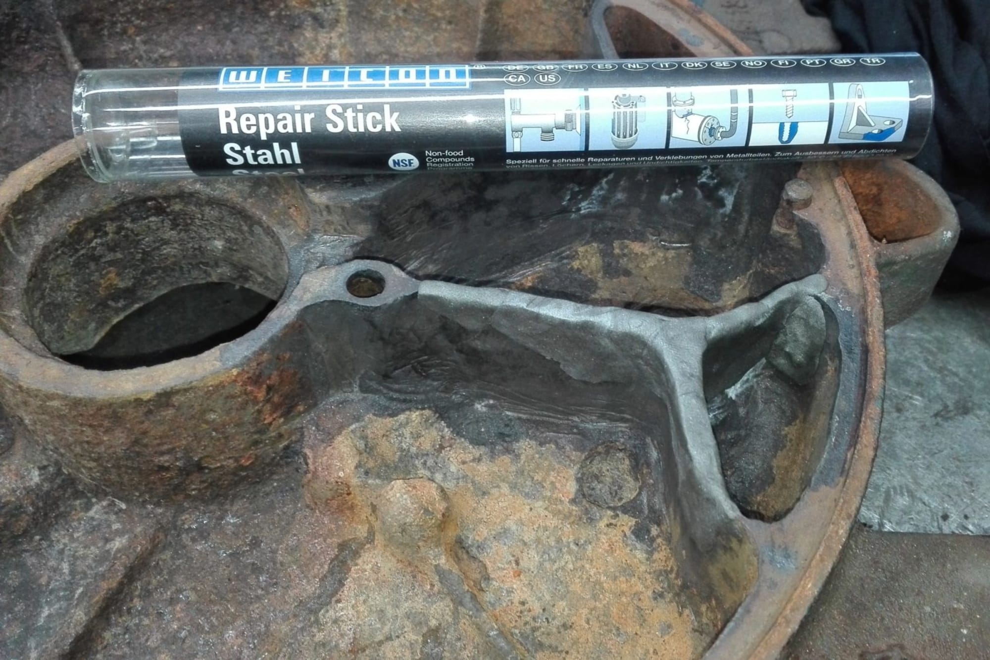Epoxy Stick Stål - 115g