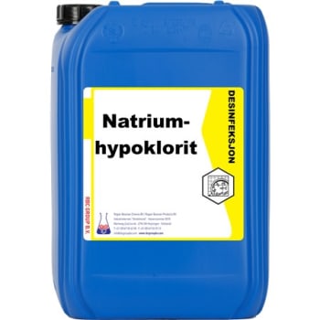 Natriumhypokloritt 25 kg