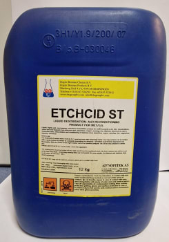 Etchcid ST Avoksidering/overflatebehl. av stål 12 kg