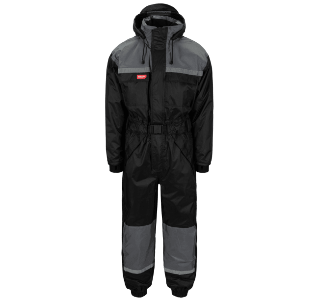 Svalbard vinterdress sort/grå