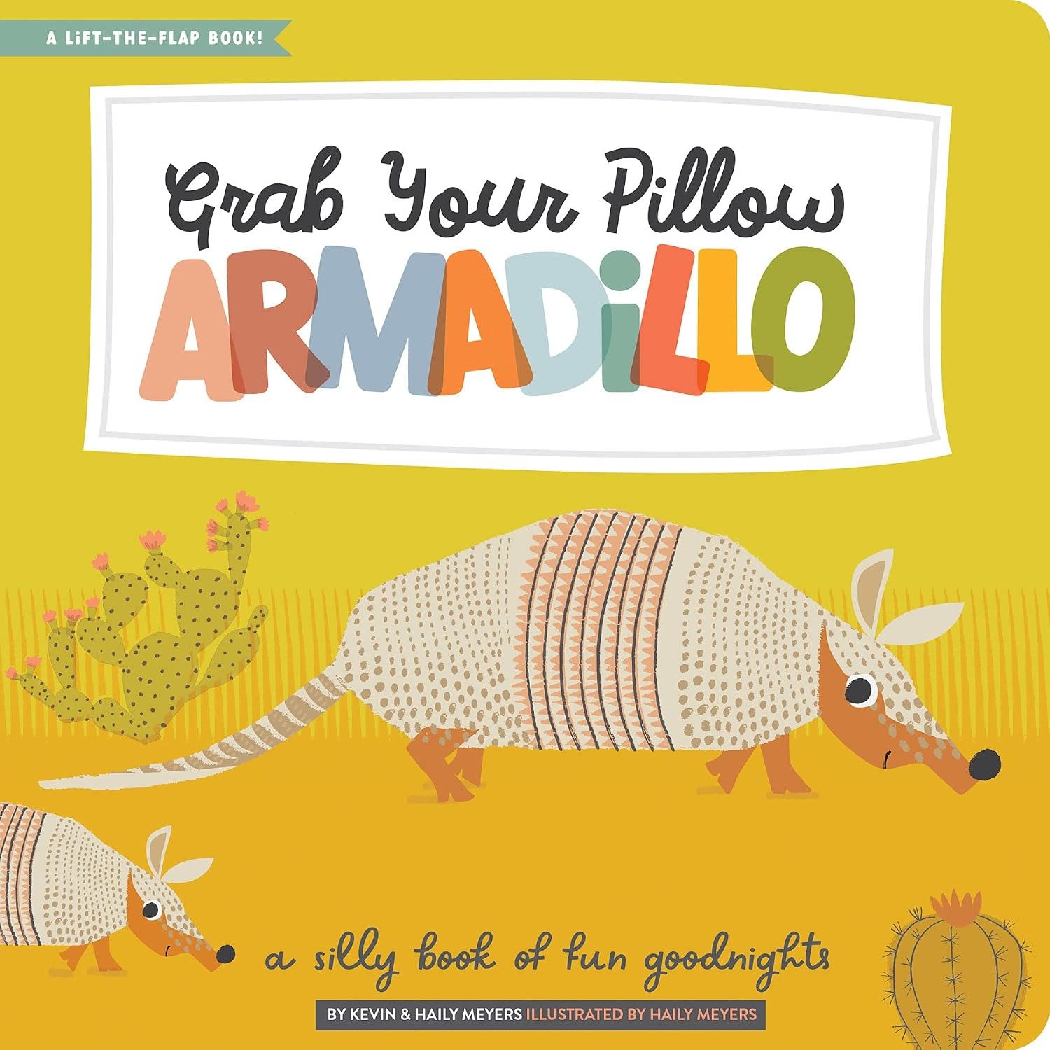 Grab your pillow, armadillo by Lucy Darling