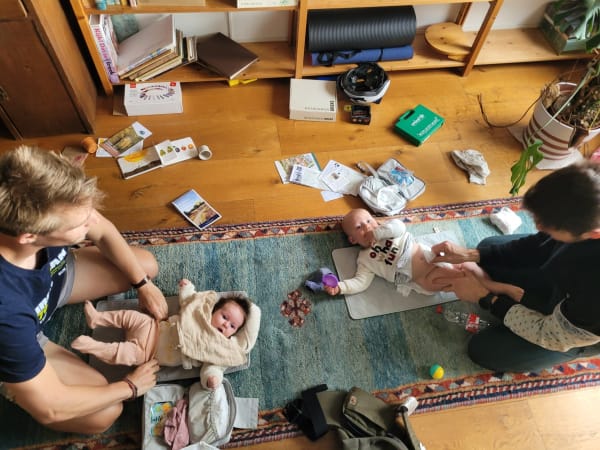 Diaper party!