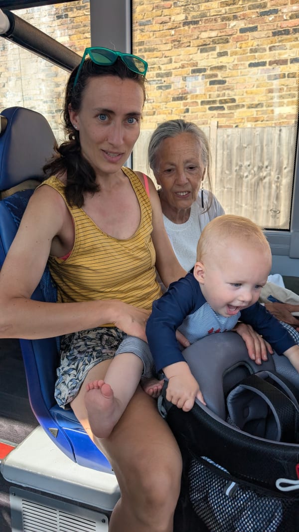With Nonno and Oma