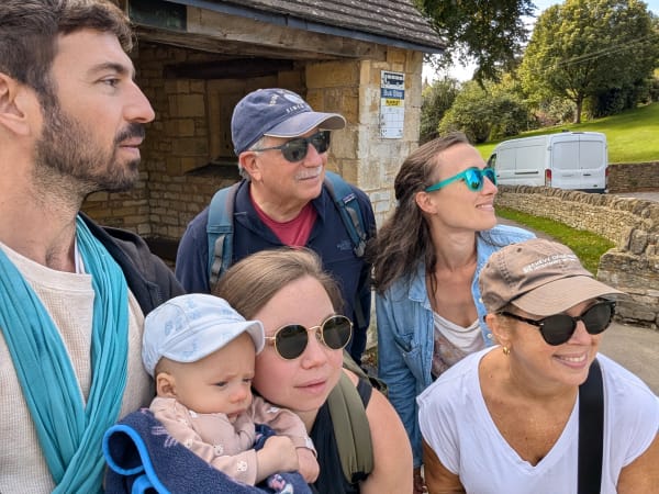 During our trip to the Cotswolds