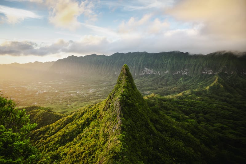 Olomana  Sunrise (Horizontal)