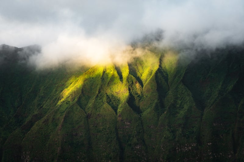 Glowing Ridges