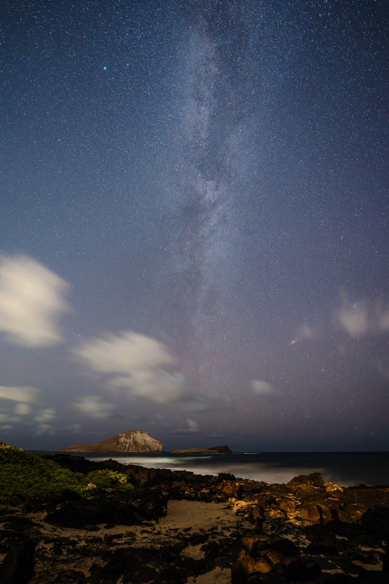 Rabbit Island Milky Way