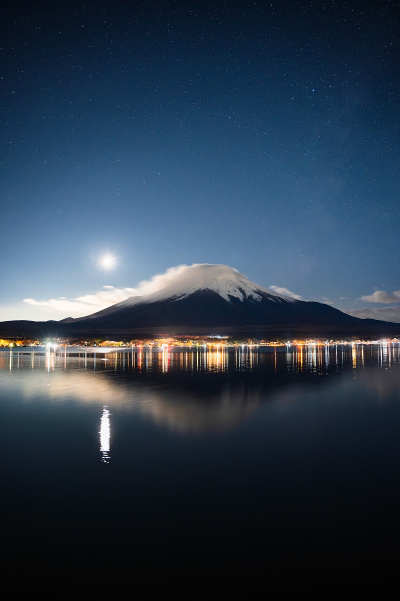 Nighttime Fuji