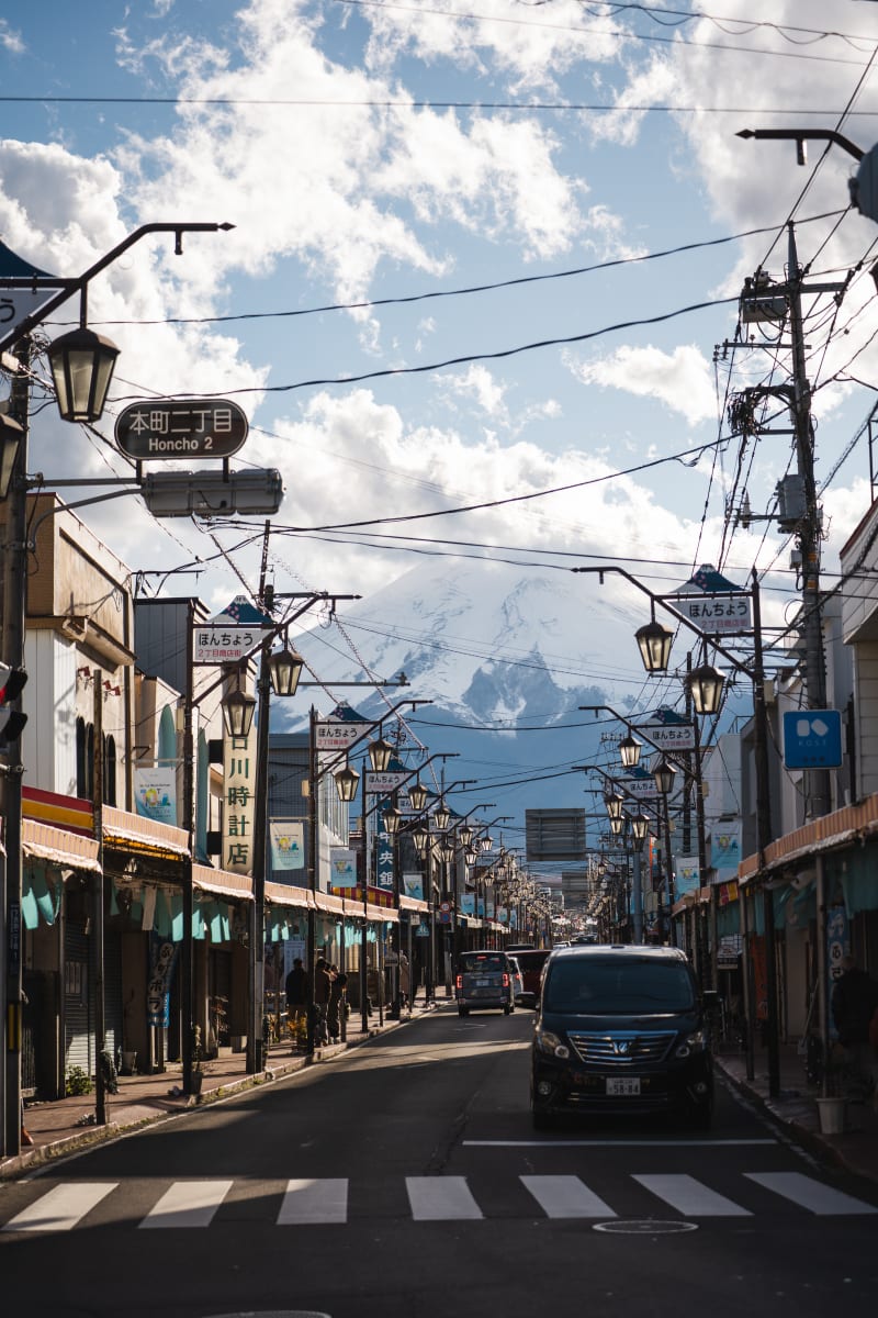 Honcho Street Fuji