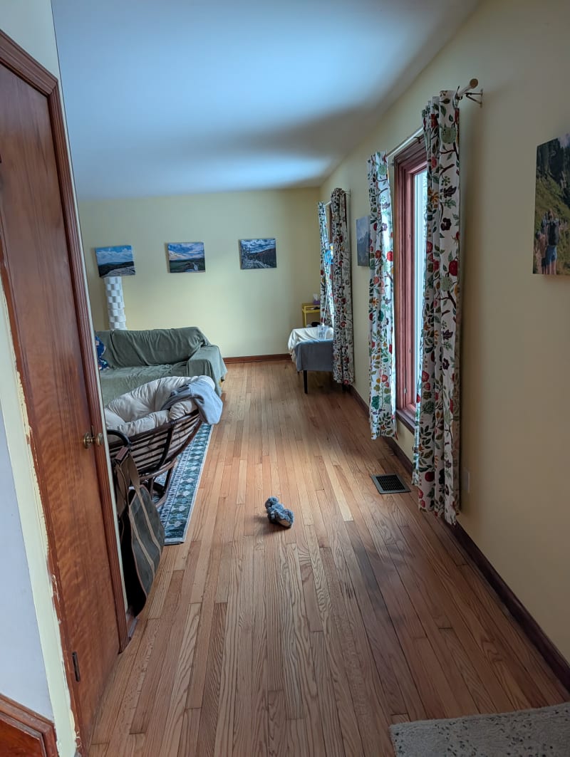 Hallway from the living room